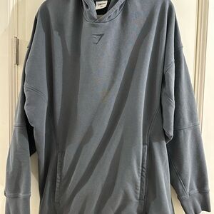 Gymshark Charcoal-Blue Hoodie